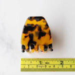 Load image into Gallery viewer, Tiepology-Eco-Natural-Small-Pick-Hair-Clip-Measurements
