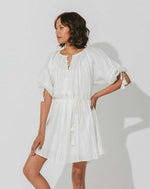 Load image into Gallery viewer, Cleobella - Alba Mini Dress - Ivory
