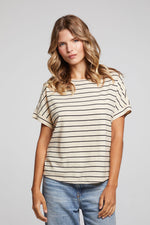 Load image into Gallery viewer, Chaser Amber Striped Tee
