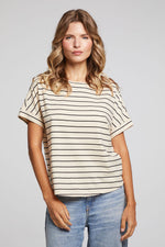 Load image into Gallery viewer, Chaser Amber Striped Tee

