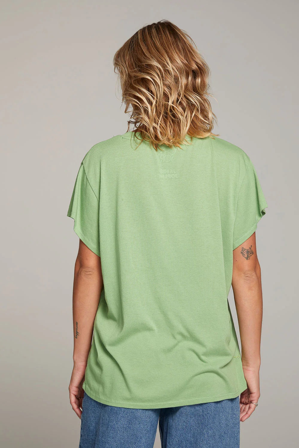 Chaser Janis Joplin Hollywood Bowl Tee in Green