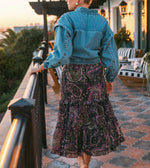 Load image into Gallery viewer, Cleobella Darcy Ankle Skirt in Paisley
