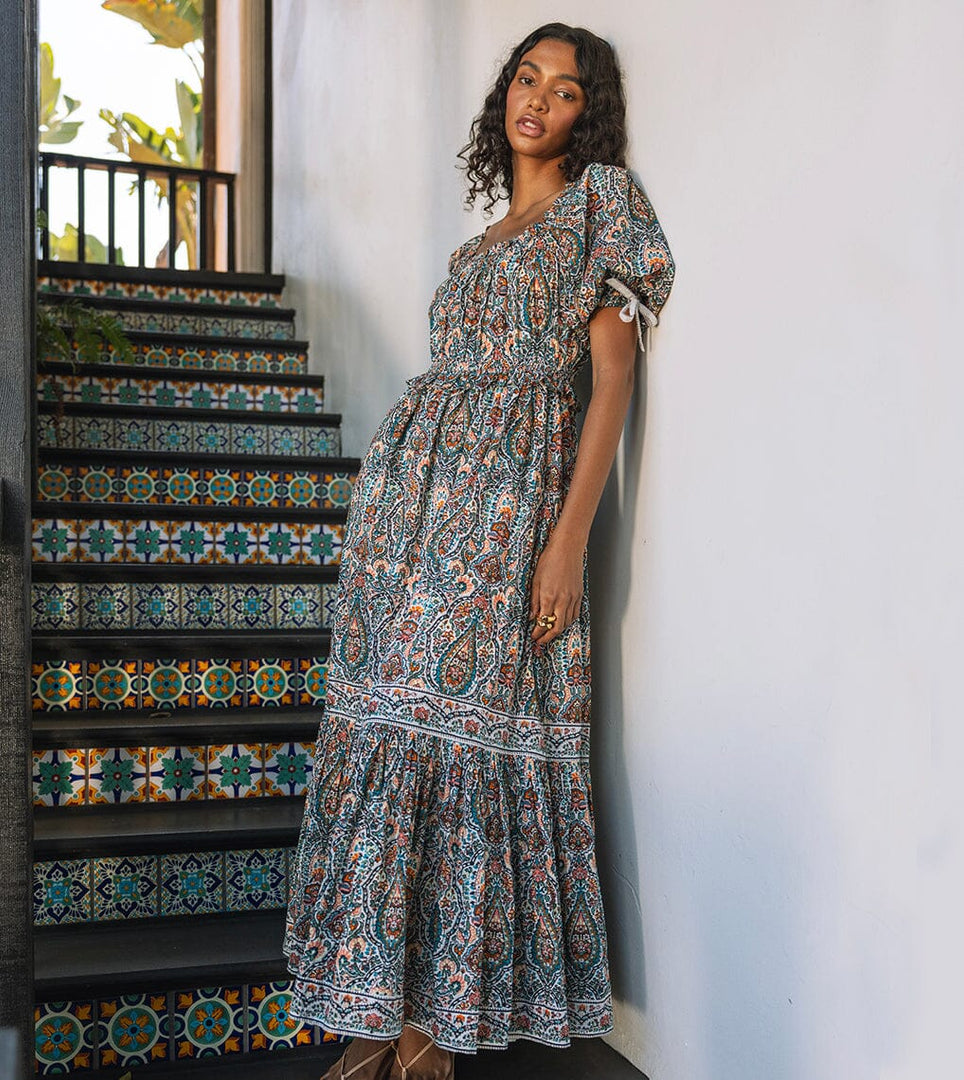 Cleobella Harriet Ankle Dress Meadow Dress