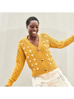 Load image into Gallery viewer, gigi-knitwear-daisy-cardigan-in-mustard-03

