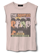Load image into Gallery viewer,  Analyzing image     Junk Food Clothing Beatles Sleeveless Women's Tee
