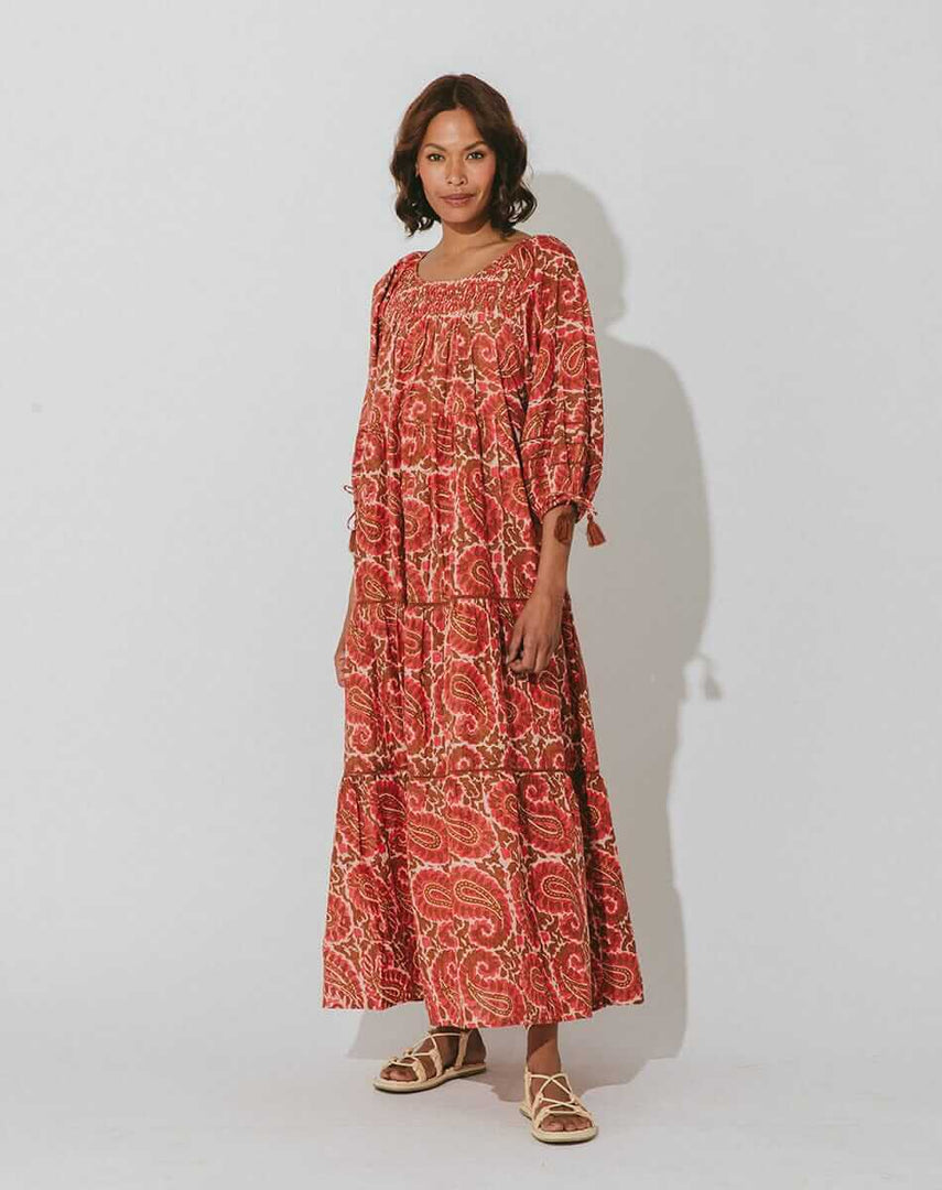 kamala-kaftan-dress-aurora-dresses-cleobella-model