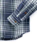 Load image into Gallery viewer, Outerknown - Blanket Shirt in Blue - Close
