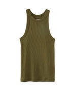 Load image into Gallery viewer, Outerknown Sojourn Ribbed Tank Olive Night
