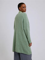 Load image into Gallery viewer, polonio-long-cardigan-mist-side
