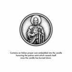 Load image into Gallery viewer, SAINT Candles - Saint Jude Candle - Coin
