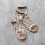 Load image into Gallery viewer, Tiepology Picnic Socks in Mocha
