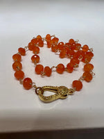 Load image into Gallery viewer, Carnelian Necklace
