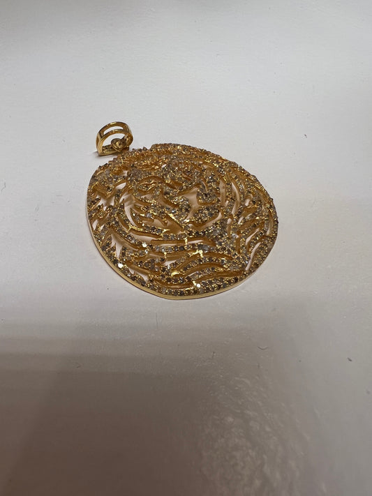 Lion Diamond Pendant