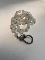 Load image into Gallery viewer, Moonstone Square Necklace
