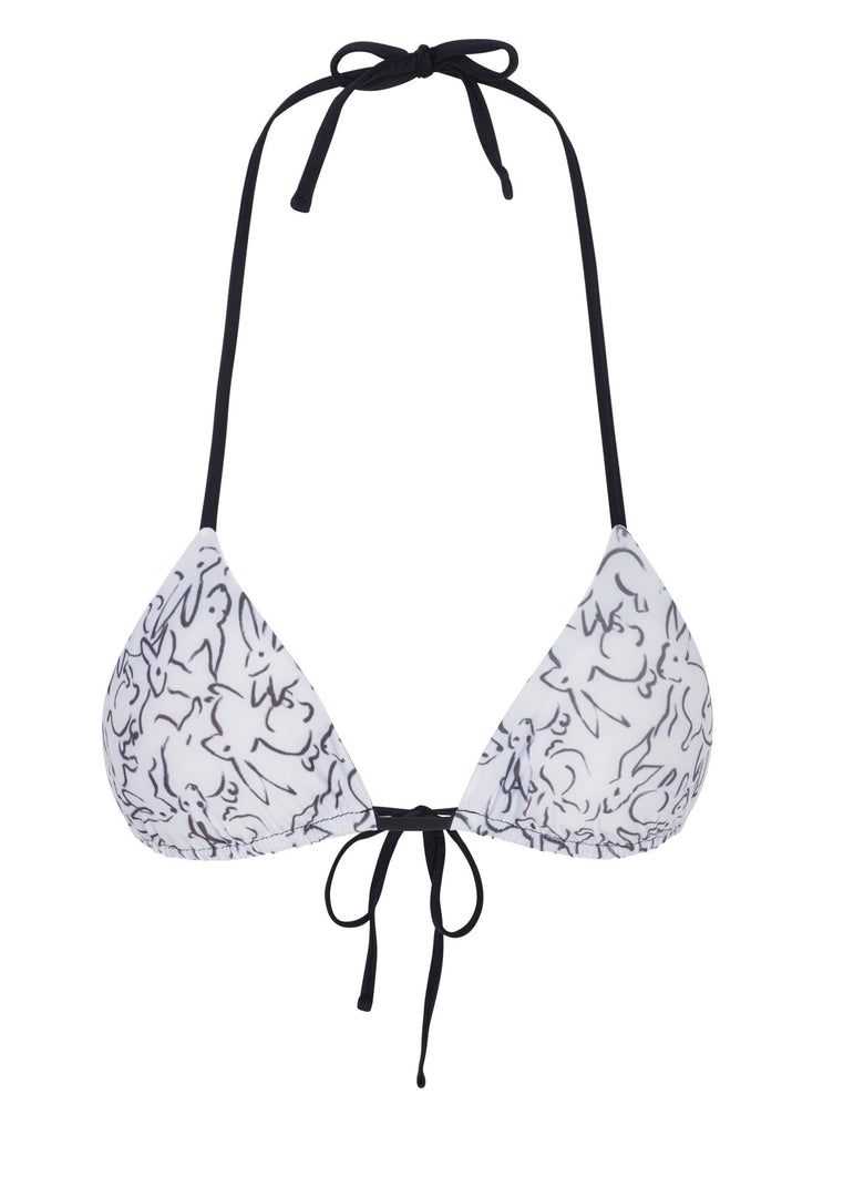 Channel Islands Top -white print