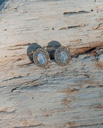 Load image into Gallery viewer, Moonstone Diamond Earrings 3
